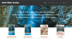 Desktop Screenshot of adultbiblestudies.com